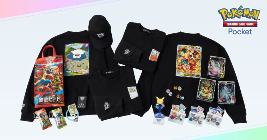 Pokémon Center Drops New Pokémon Trading Card Game Pocket Merch: Your Favorite Cards Are Now Fashion and Lifestyle Items!