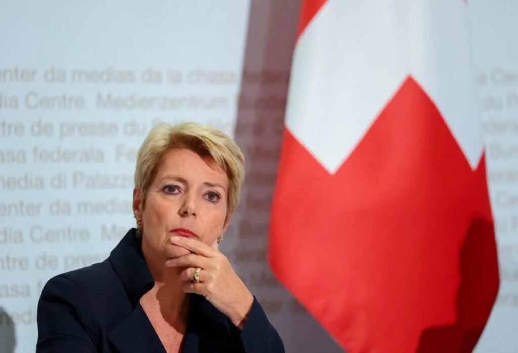 Swiss finance minister and UBS boss face off ahead of capital decision
